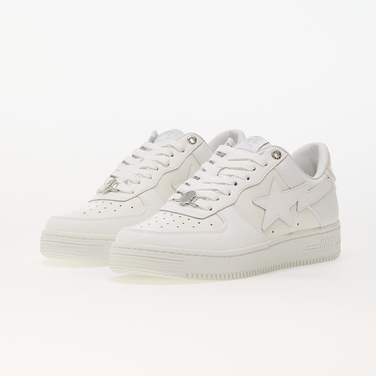 Мъжки кецове и обувки A BATHING APE Bape Sta Quilt Tassel White