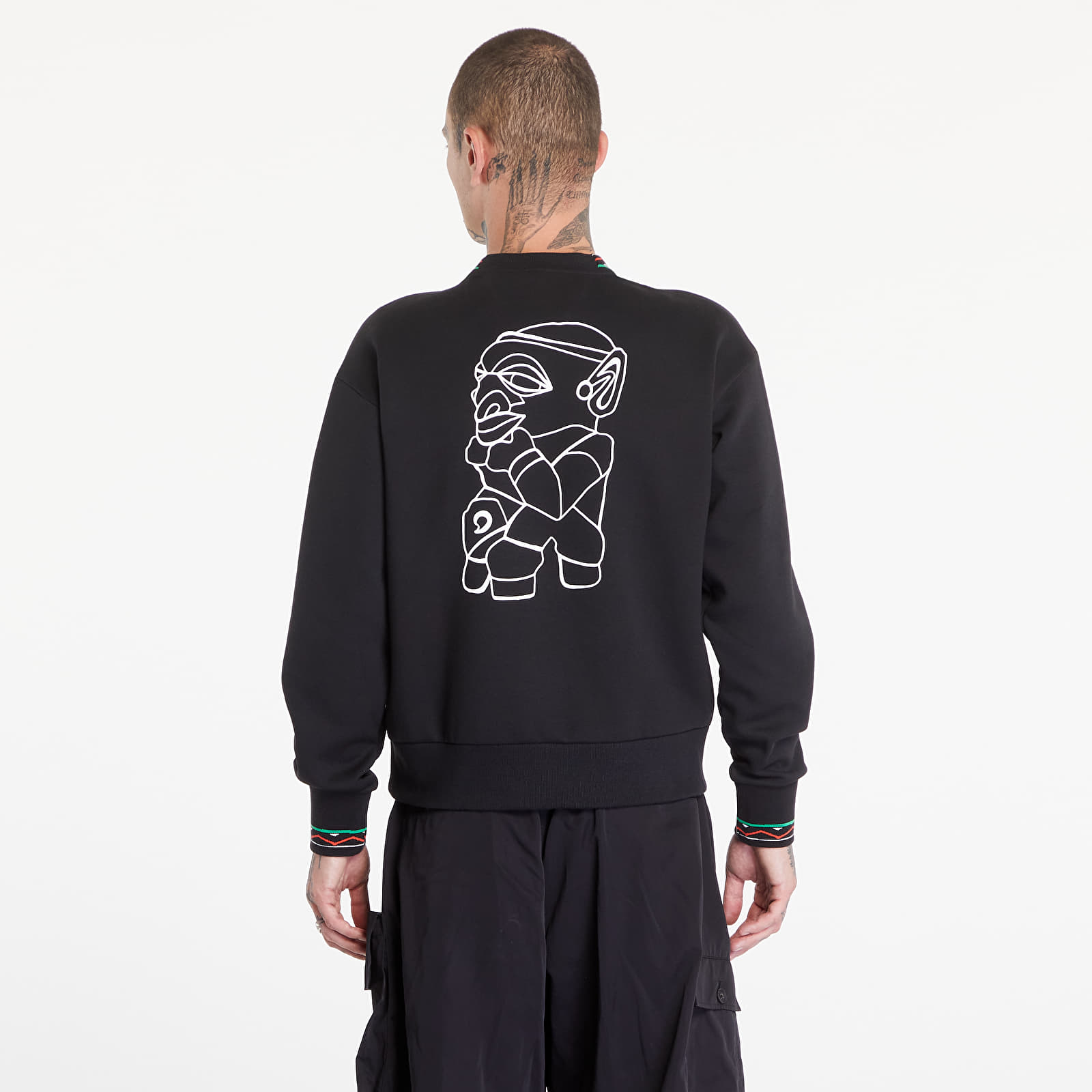 Hettegensere og sweatshirts adidas x Arsenal FC x Labrum Seasonal Doubleknit Crew Sweatshirt Black
