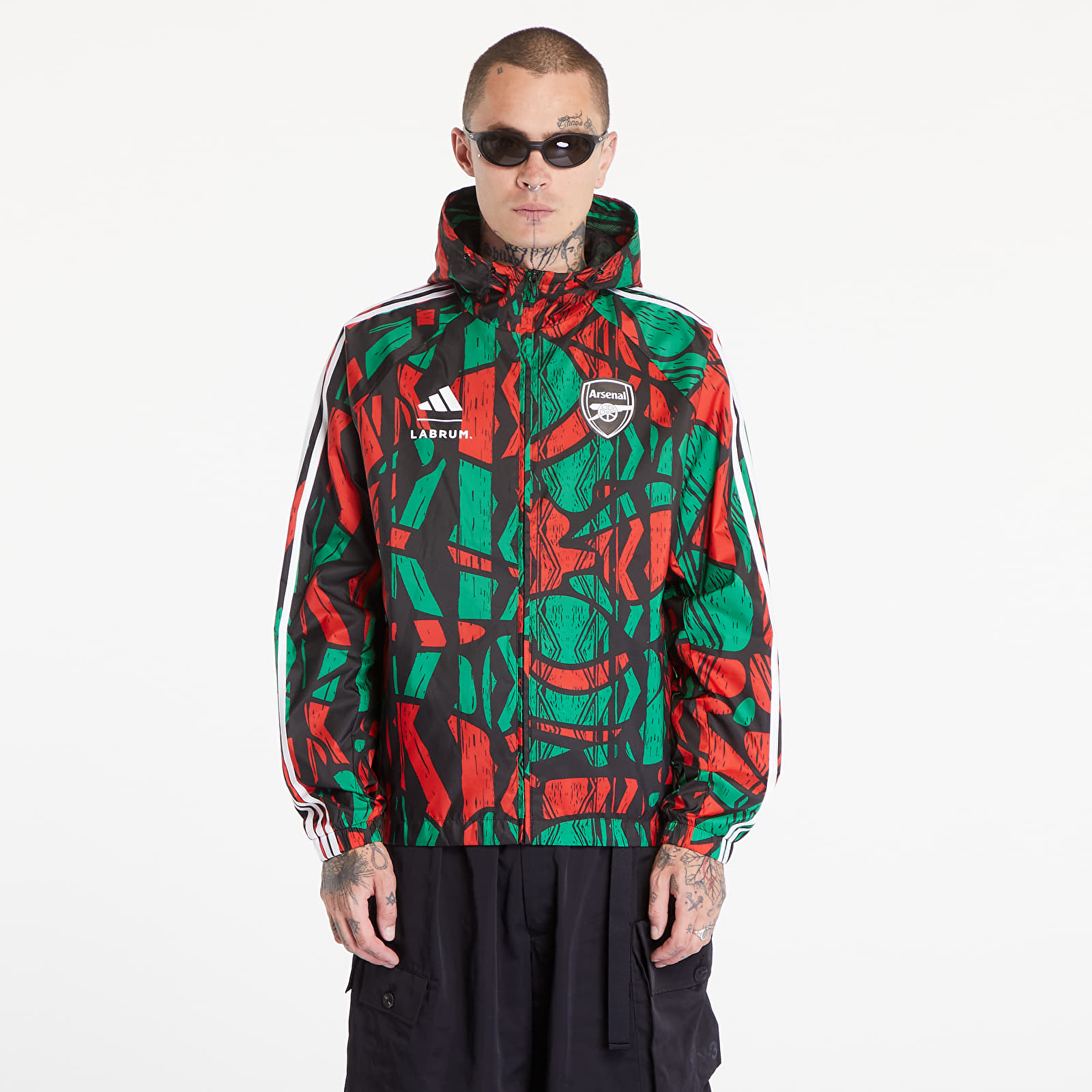 Dzsekik adidas x Arsenal FC x Labrum Seasonal Windbreaker Multicolor