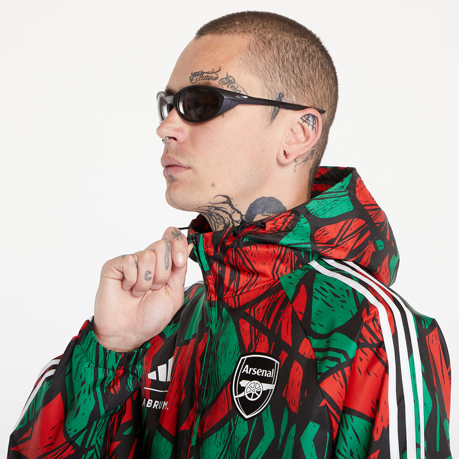 Dzsekik adidas x Arsenal FC x Labrum Seasonal Windbreaker Multicolor