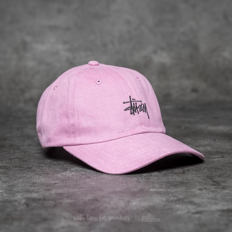 Caps Stüssy Basic Logo Low Pro Cap Dusty Pink (232174 dusty pink