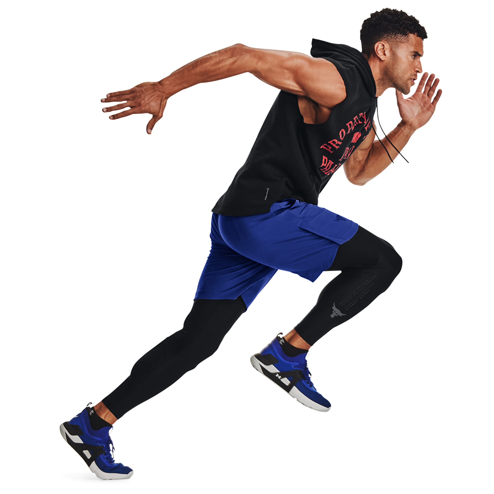 Pánské kraťasy Under Armour Project Rock Snap Shorts Blue
