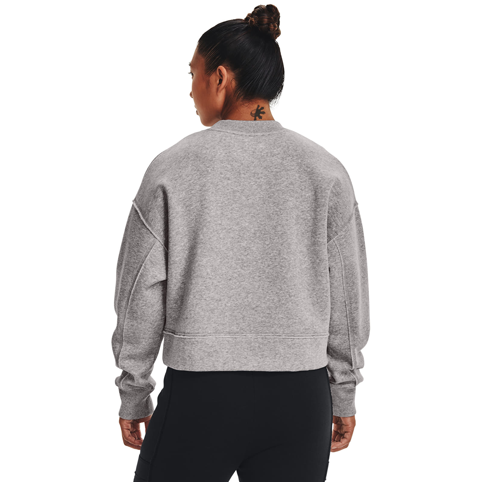 Women's hoodies Under Armour Prjct Rock Fleece LC Crew Gray