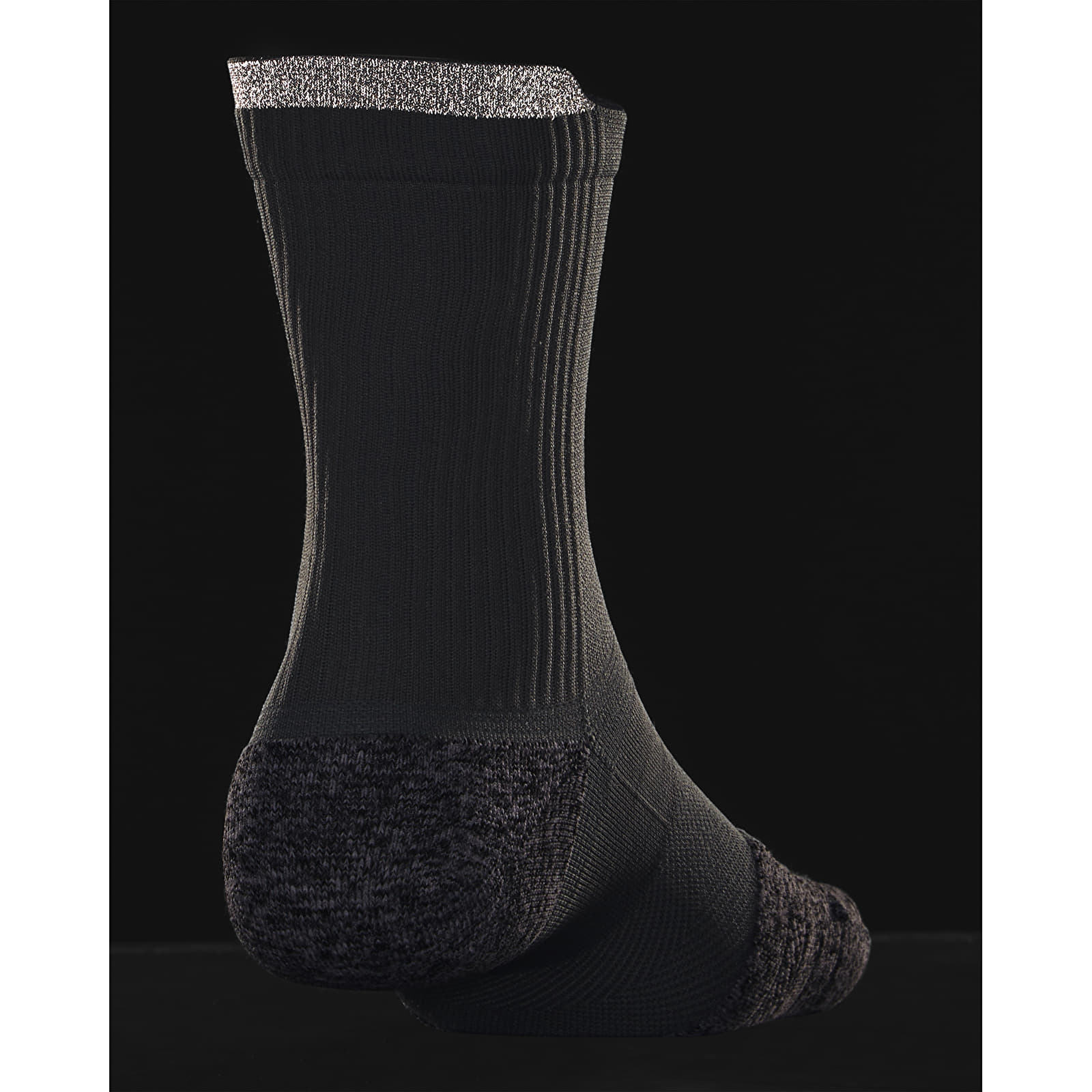 Men's socks Under Armour AD Run Cushion 1-Pack Mid Blue