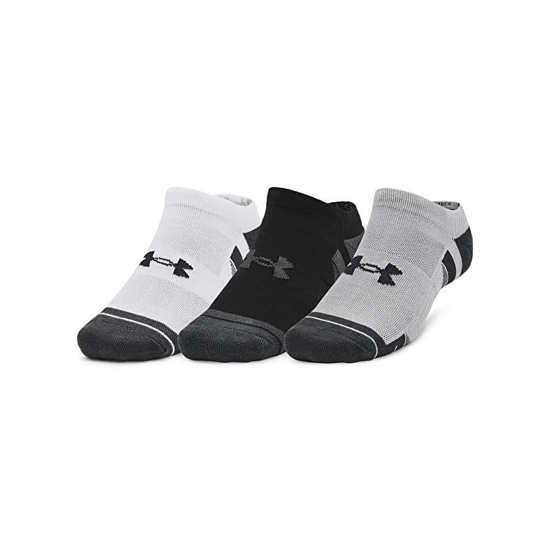 Meias Under Armour Performance Tech 3-Pack NS Gray