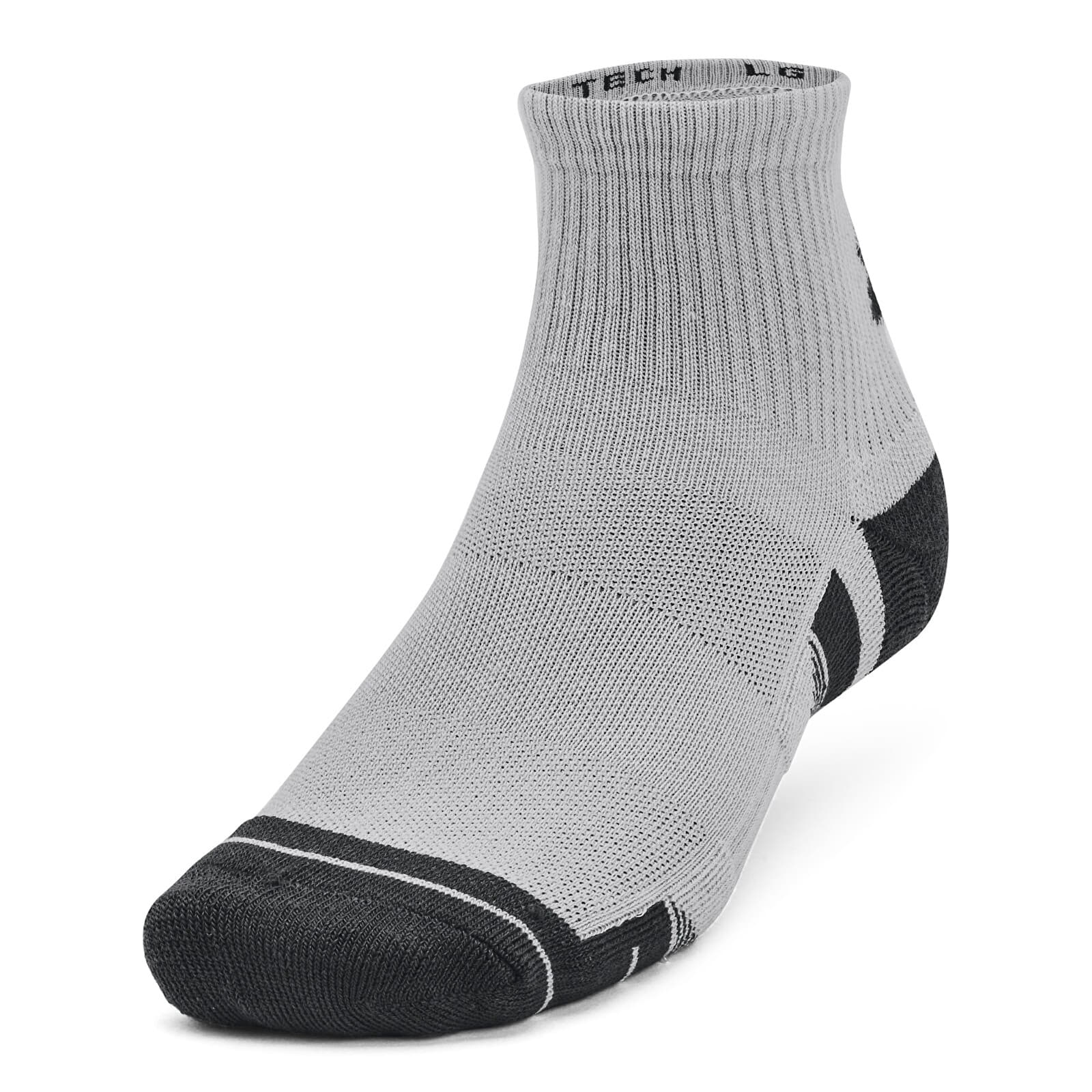 Ponožky Under Armour Performance Tech 3-Pack Qtr Gray