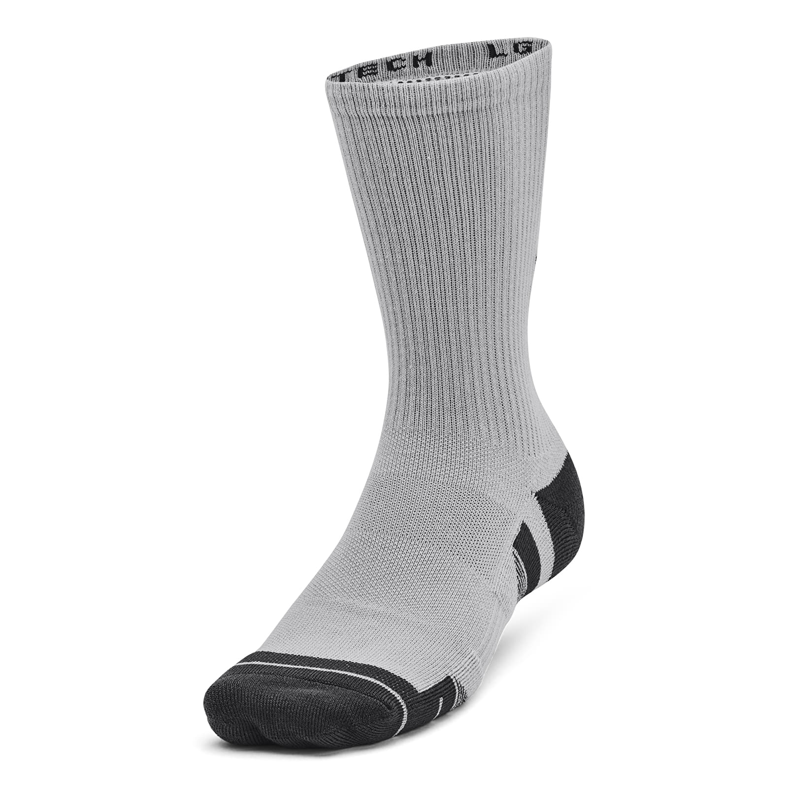 Ponožky Under Armour Performance Tech 3-Pack Crew Gray
