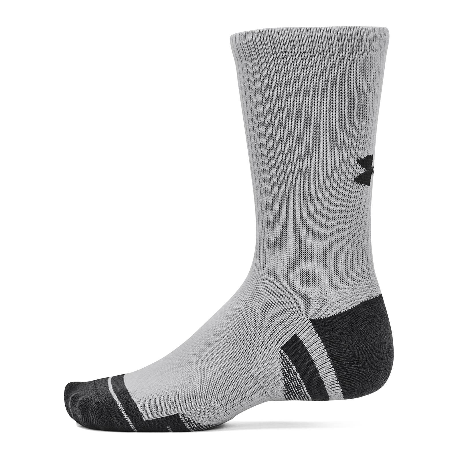 Ponožky Under Armour Performance Tech 3-Pack Crew Gray