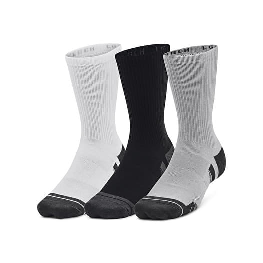Under Armour Performance Tech 3-Pack Crew Gray