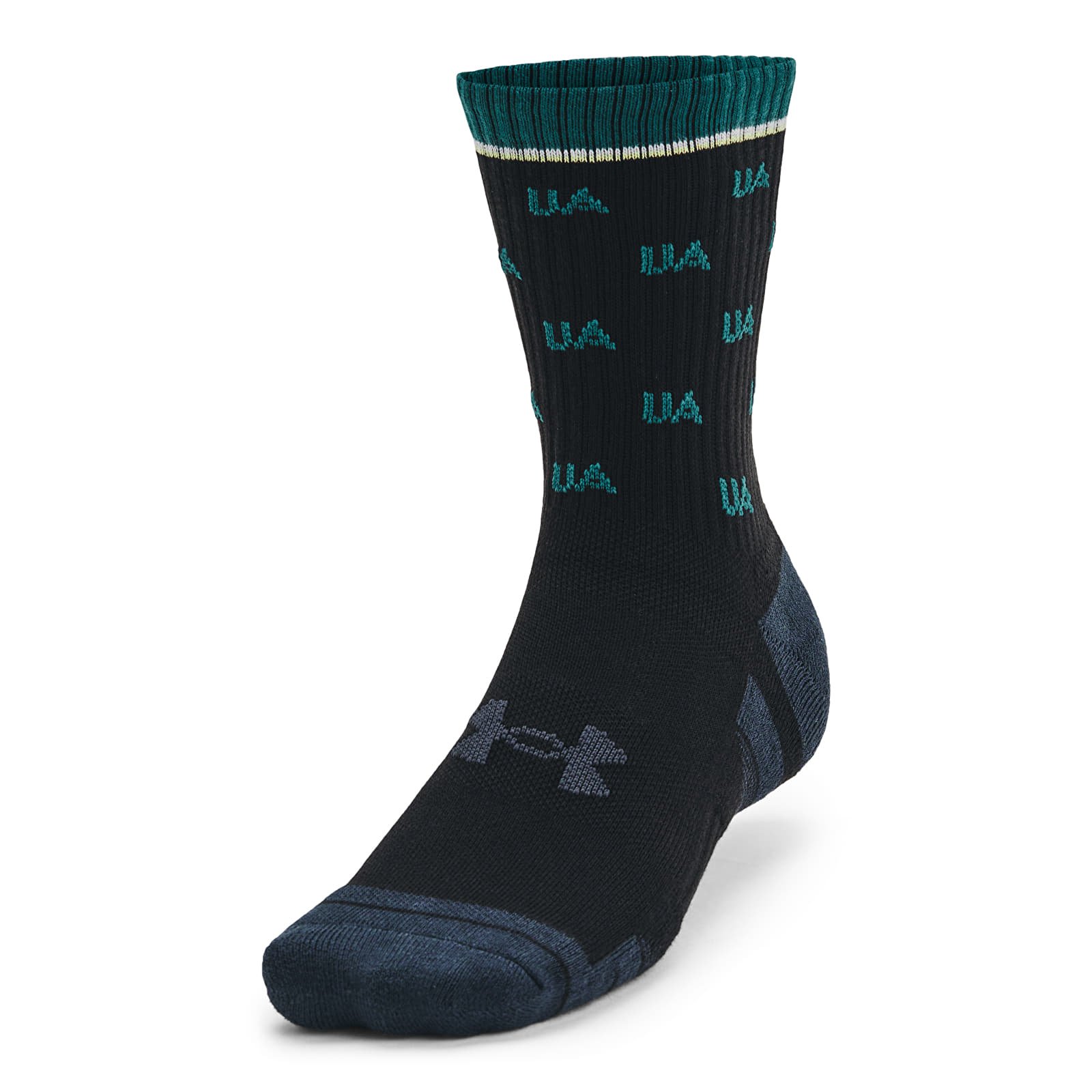 Zoknik Under Armour Perf Cotton Nov 2-Pack Mid Black