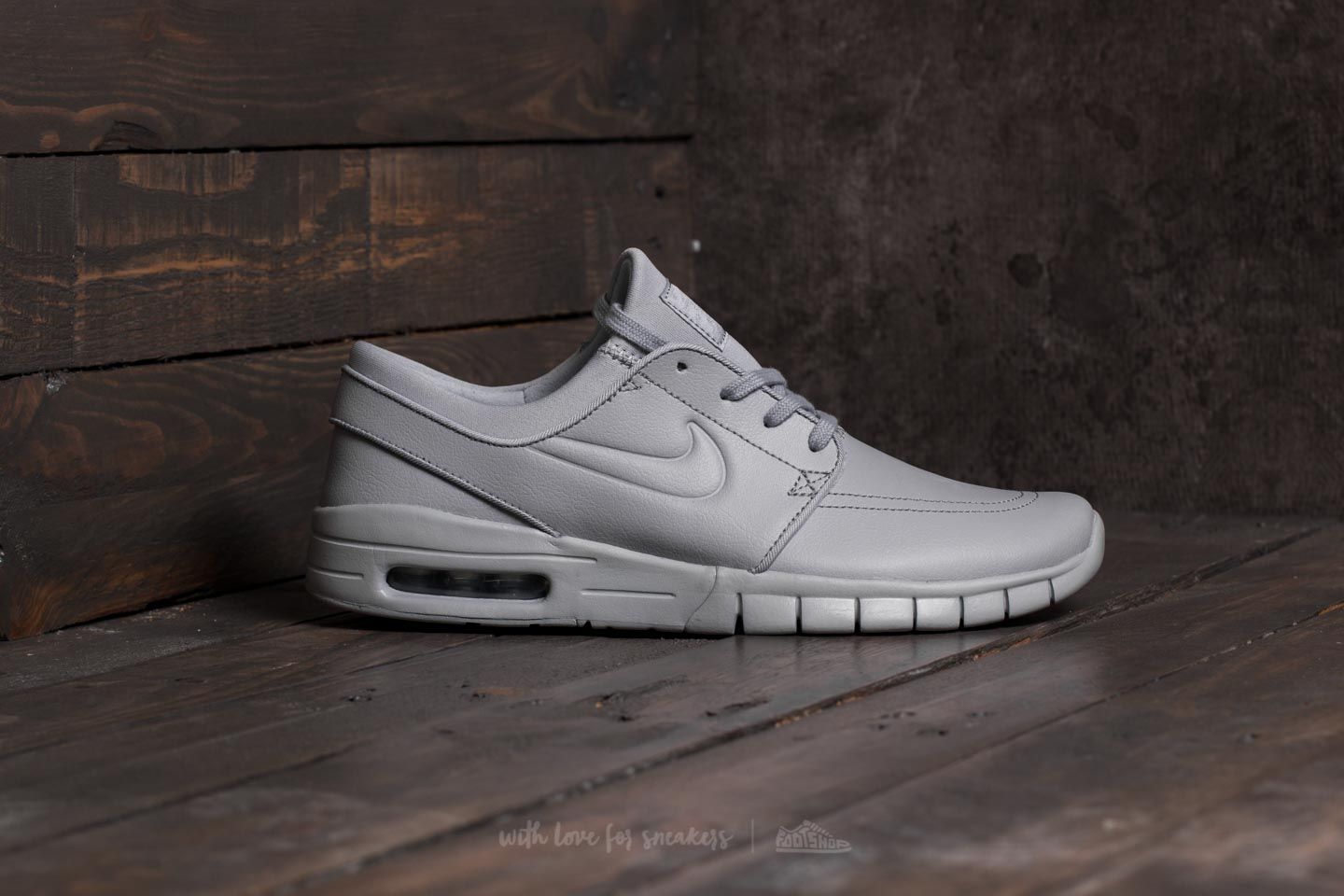 Herenschoenen Nike Stefan Janoski Max L Wolf Grey/ Wolf Grey