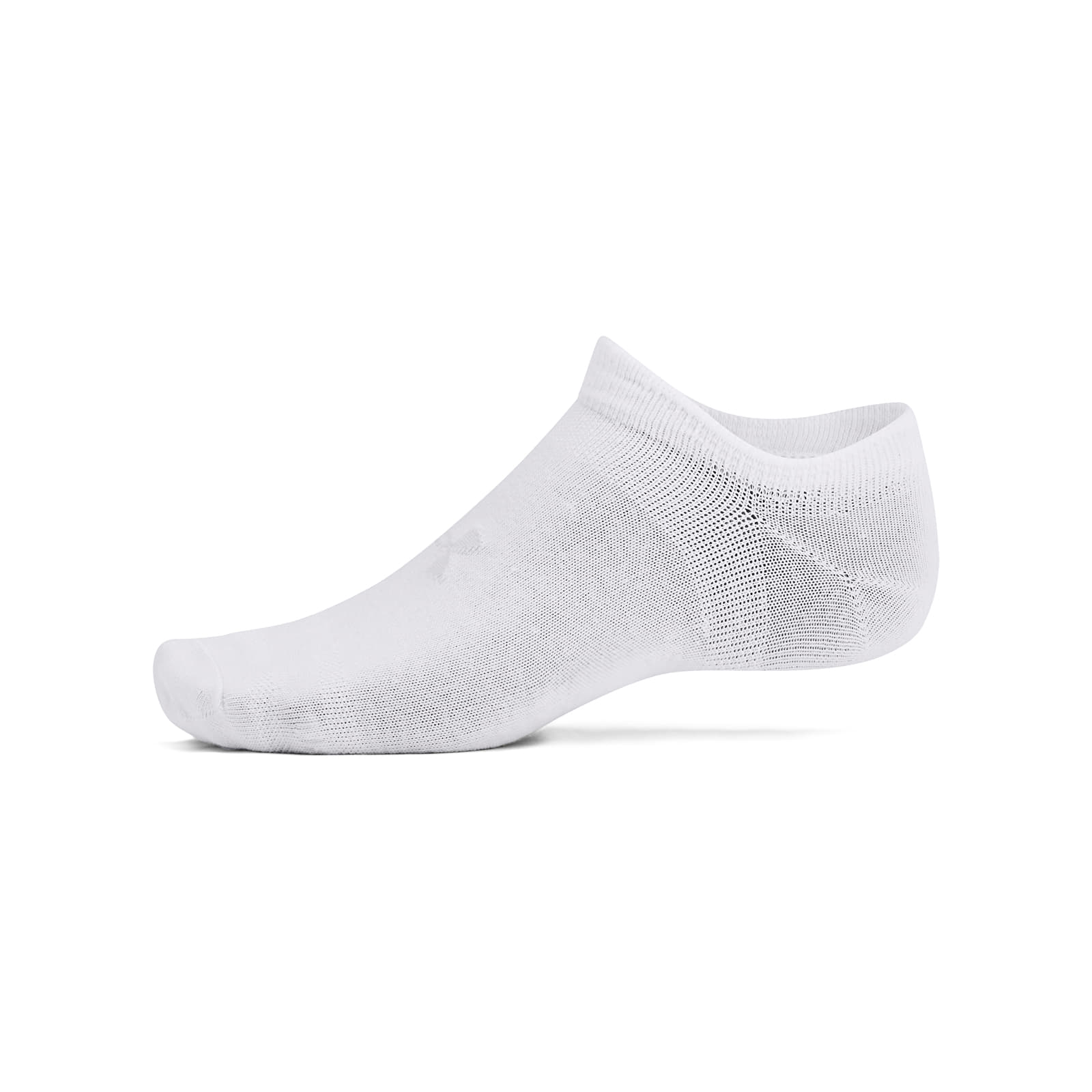Zoknik Under Armour Essential No Show 6pk White