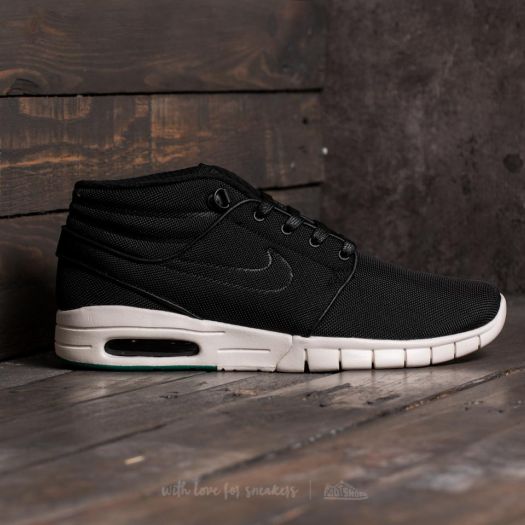 Nike sb stefan janoski max mid schuh (black neptune green) deals