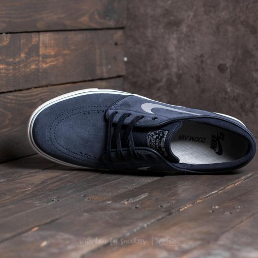 Sb zoom stefan janoski grey  and  black suede shoes 2025