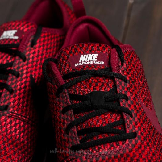 Women s shoes Nike Dualtone Racer SE GS Black Team Red