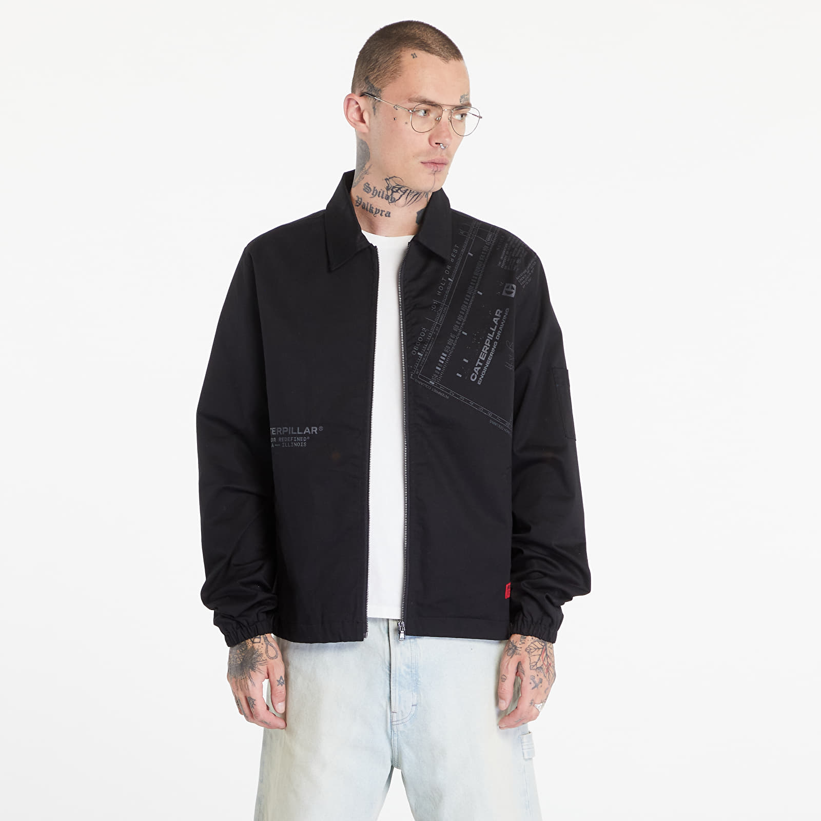 Men's jackets CATERPILLAR CAT Twill Jacket Black