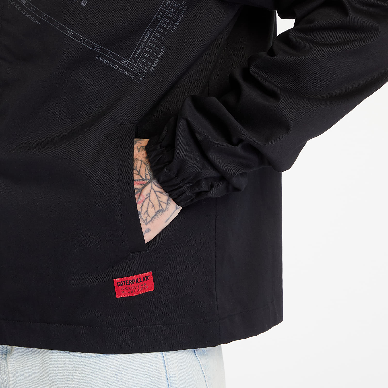 Men's jackets CATERPILLAR CAT Twill Jacket Black