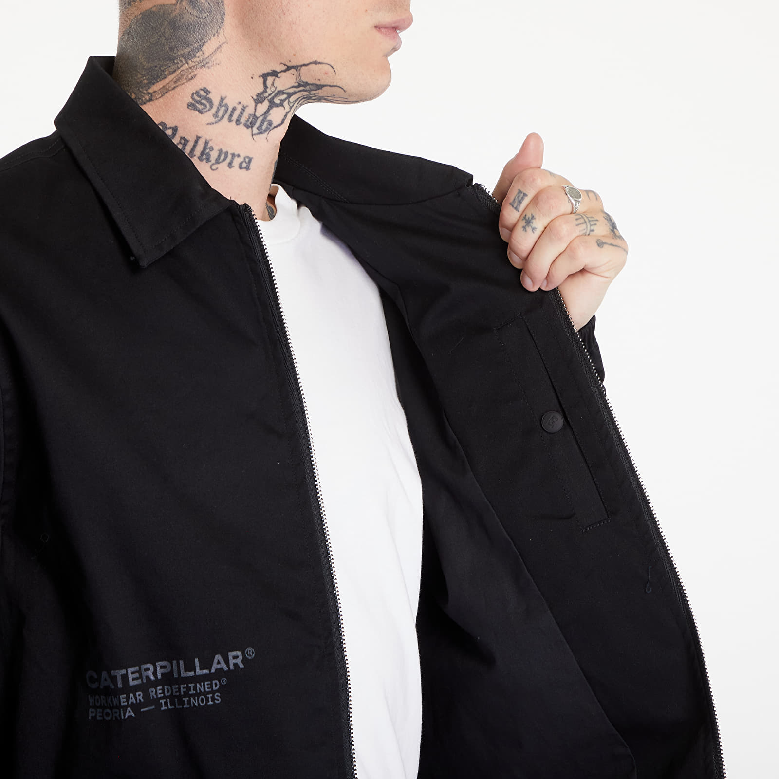 Men's jackets CATERPILLAR CAT Twill Jacket Black