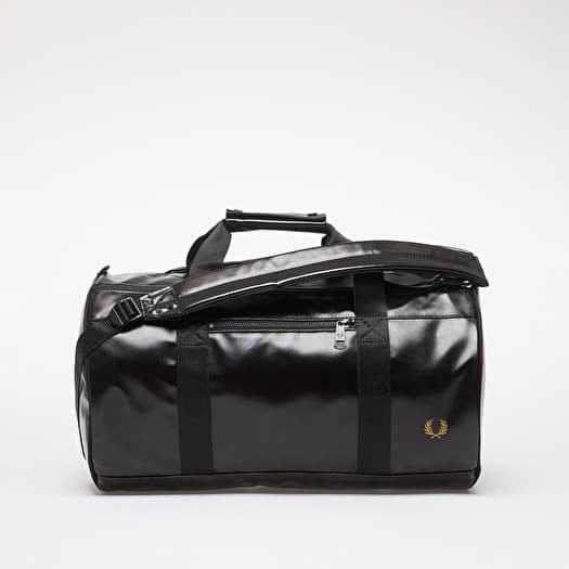 Rucksack FRED PERRY Tonal Barrel Backpack Black/ Gold