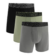 Under Armour M Perf Cotton 6in 3-Pack Green