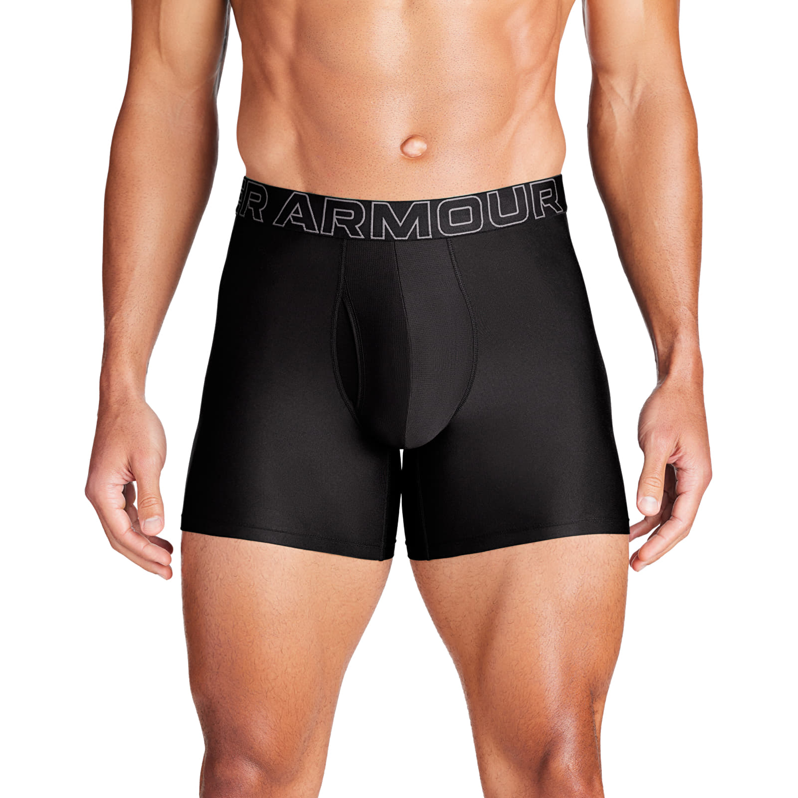 Boxershorts Under Armour M Perf Tech 6in 3-Pack Black