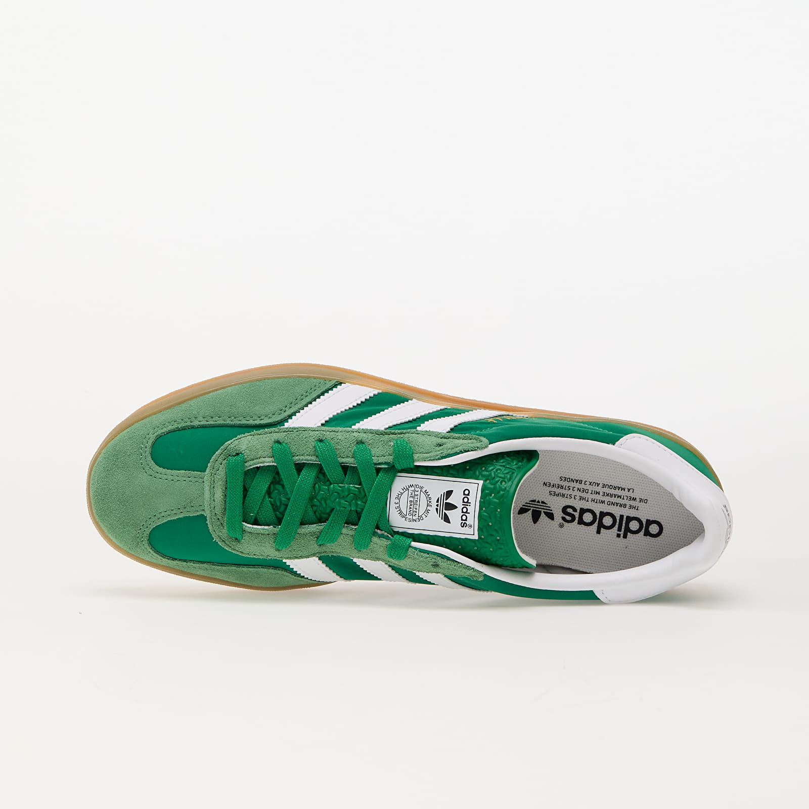 Herren Sneaker und Schuhe adidas Gazelle Indoor Green/ Ftw White/ Haze Green