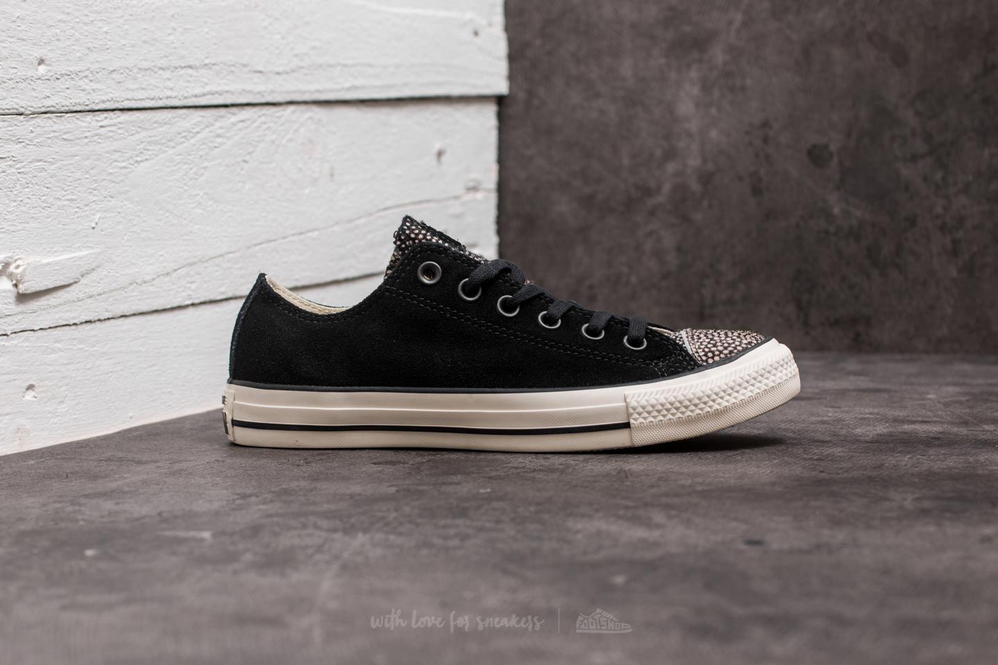 Converse all star shop ox womens black