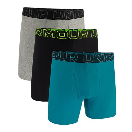 Boxerky Under Armour M Perf Tech 6in 3-Pack Blue