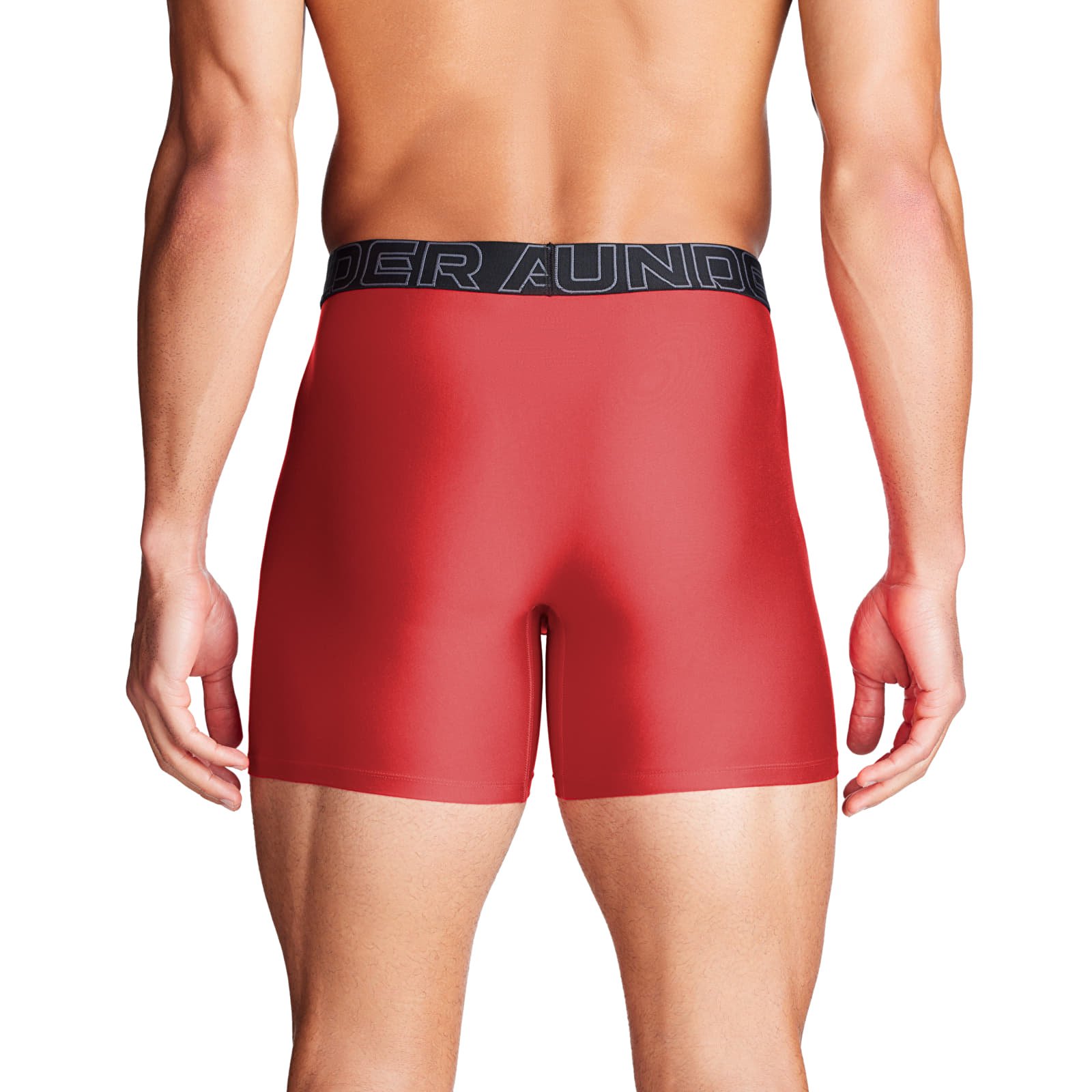 Boxerky Under Armour M Perf Tech 6in 3-Pack Red