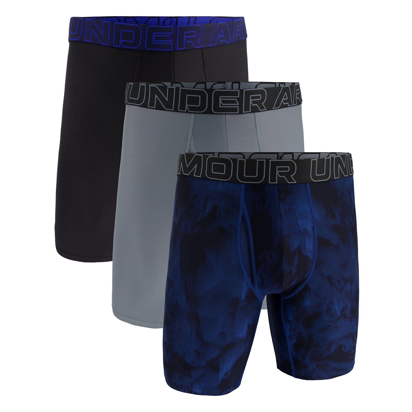 Boksershorts Under Armour M Perf Tech Nov 9in 3-Pack Blue