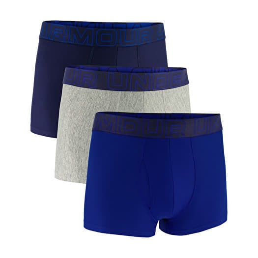 Under Armour M Perf Tech 3in 3-Pack Blue