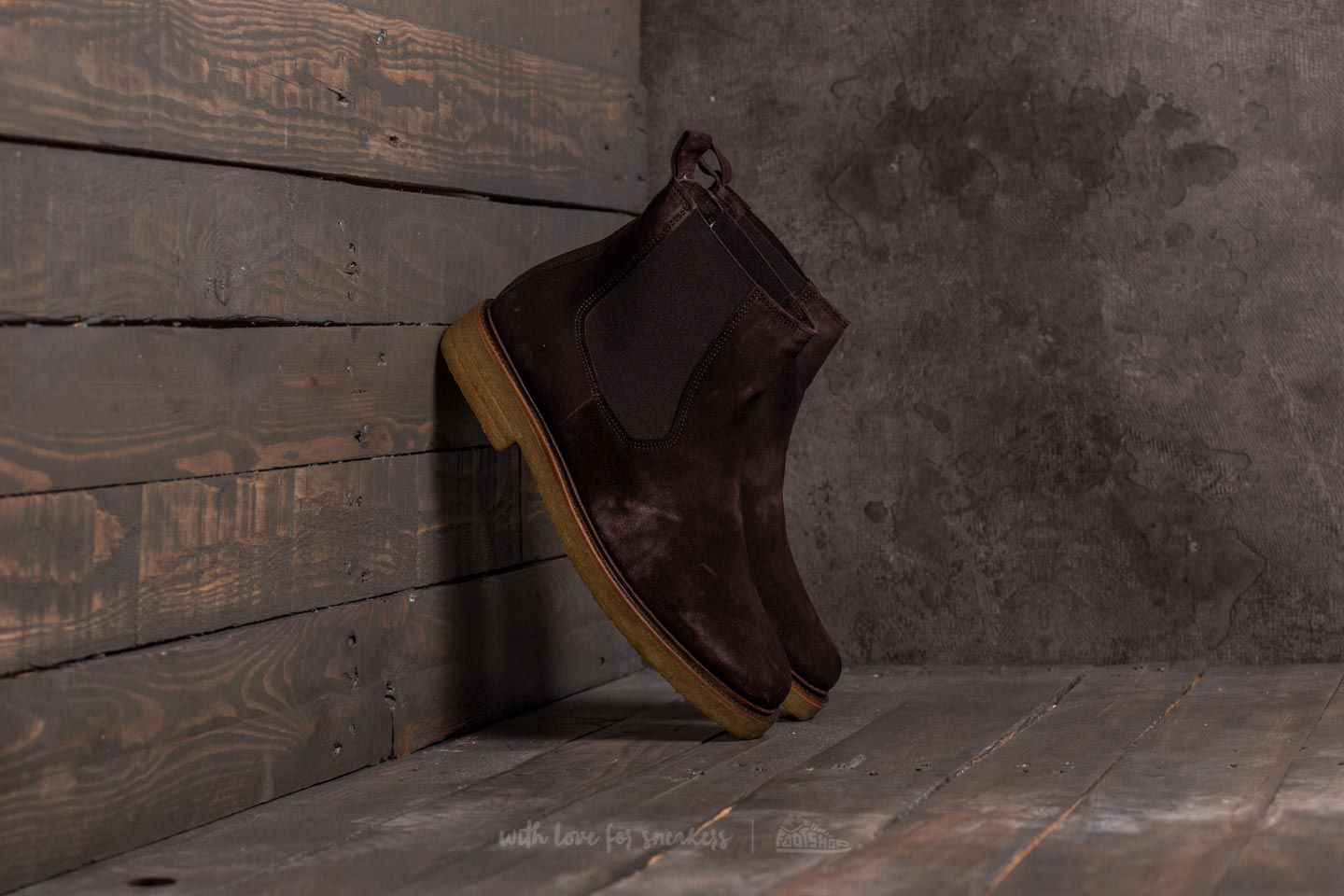 Men's shoes A.P.C.  Boots Grisha Marron Fonce