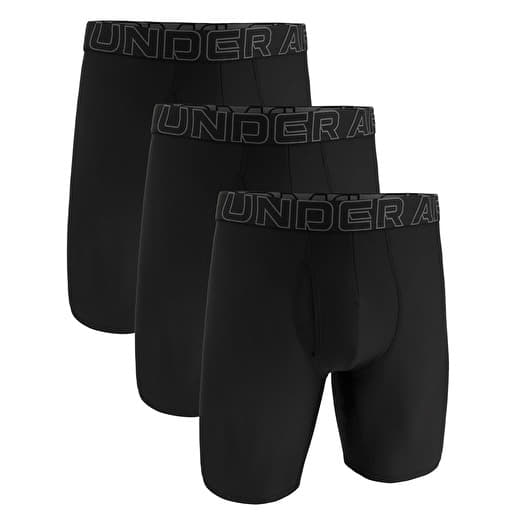 Under Armour M Perf Tech Mesh 9in 3-Pack Black