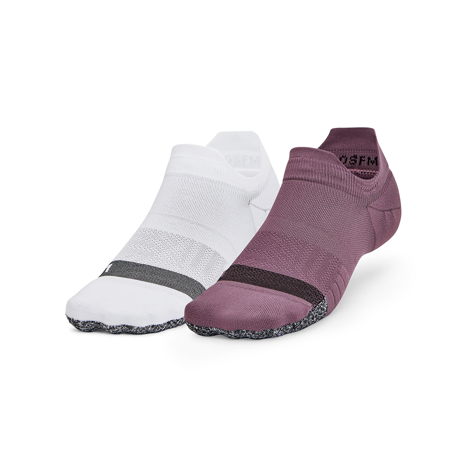 Socks Under Armour Breathe 2 No Show Tab 2-Pack Purple