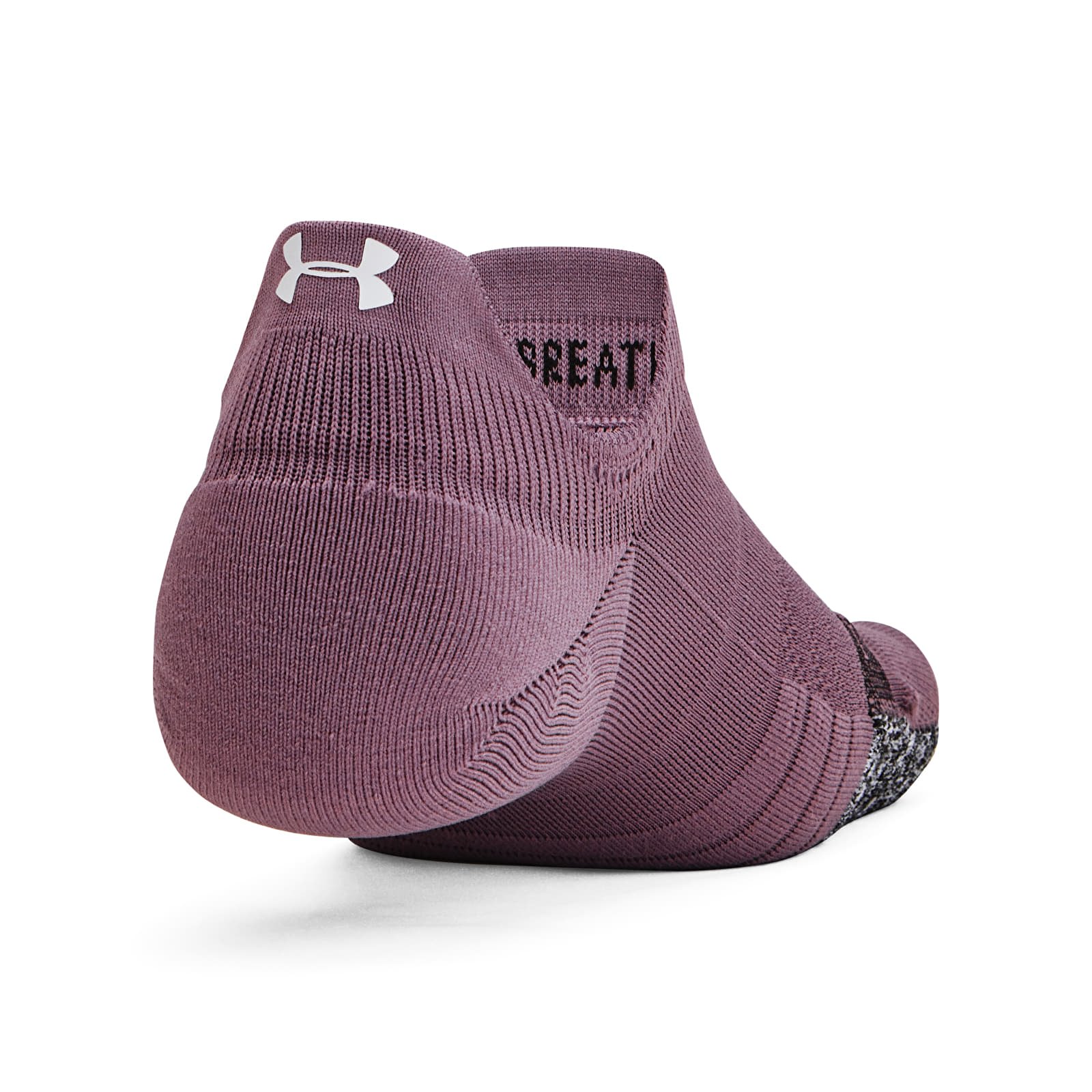 Socks Under Armour Breathe 2 No Show Tab 2-Pack Purple