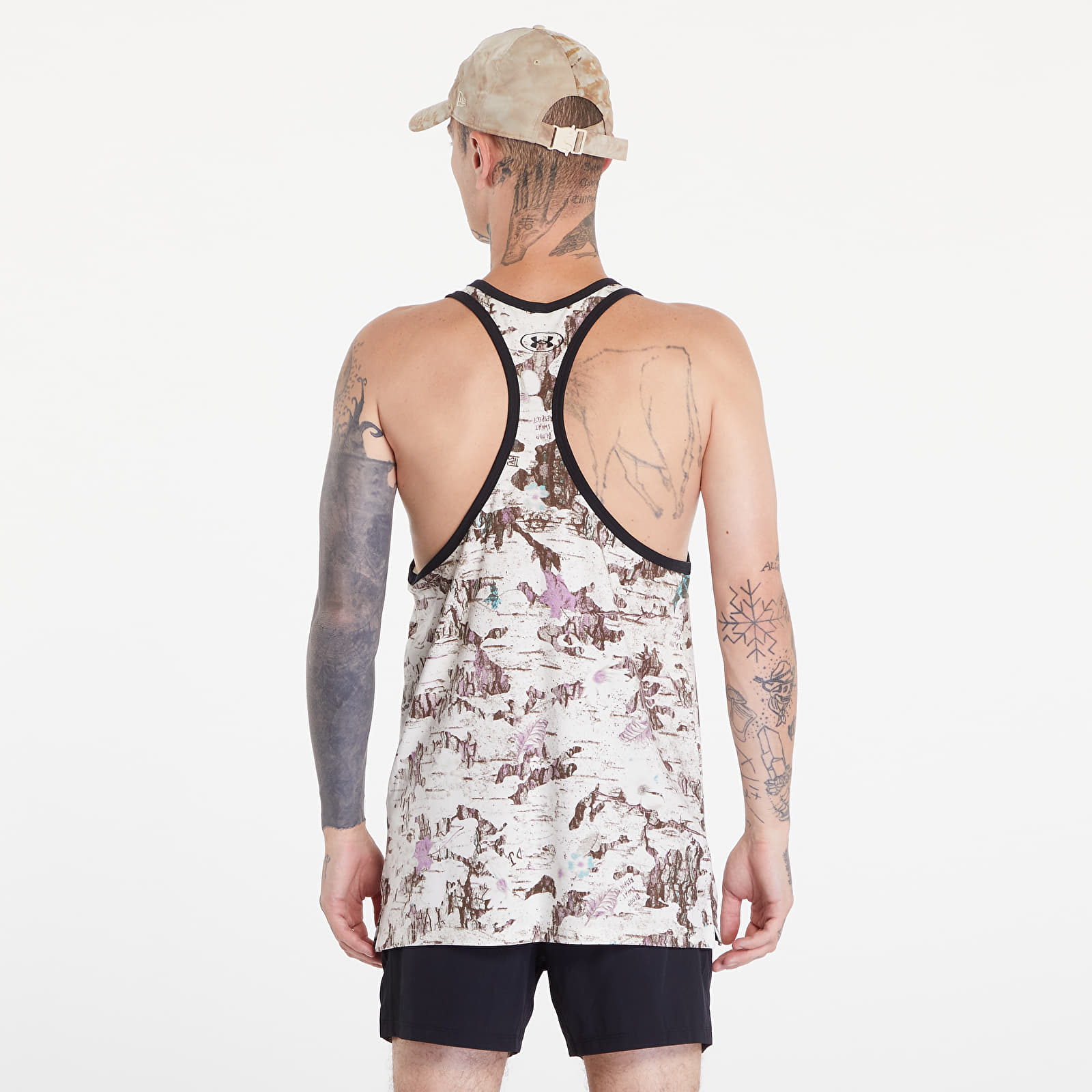 Tielka Under Armour Project Rock Camo Graphic Track Top Silt/ Black