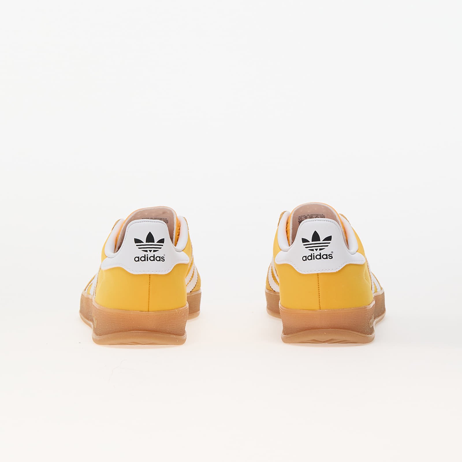 Adidas yellow gazelle trainers shop