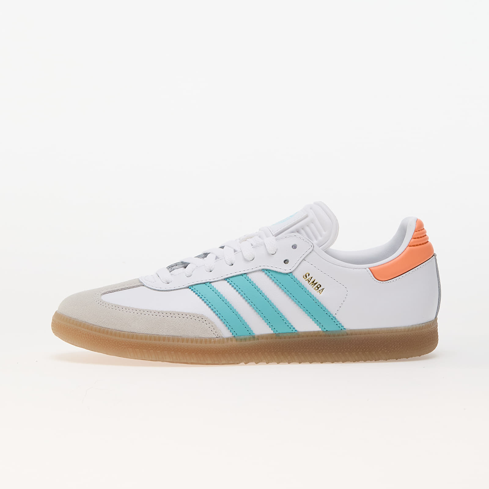 Férfi cipők adidas x Inter Miami Samba Ftw White/ Easy Mint/ Gum4