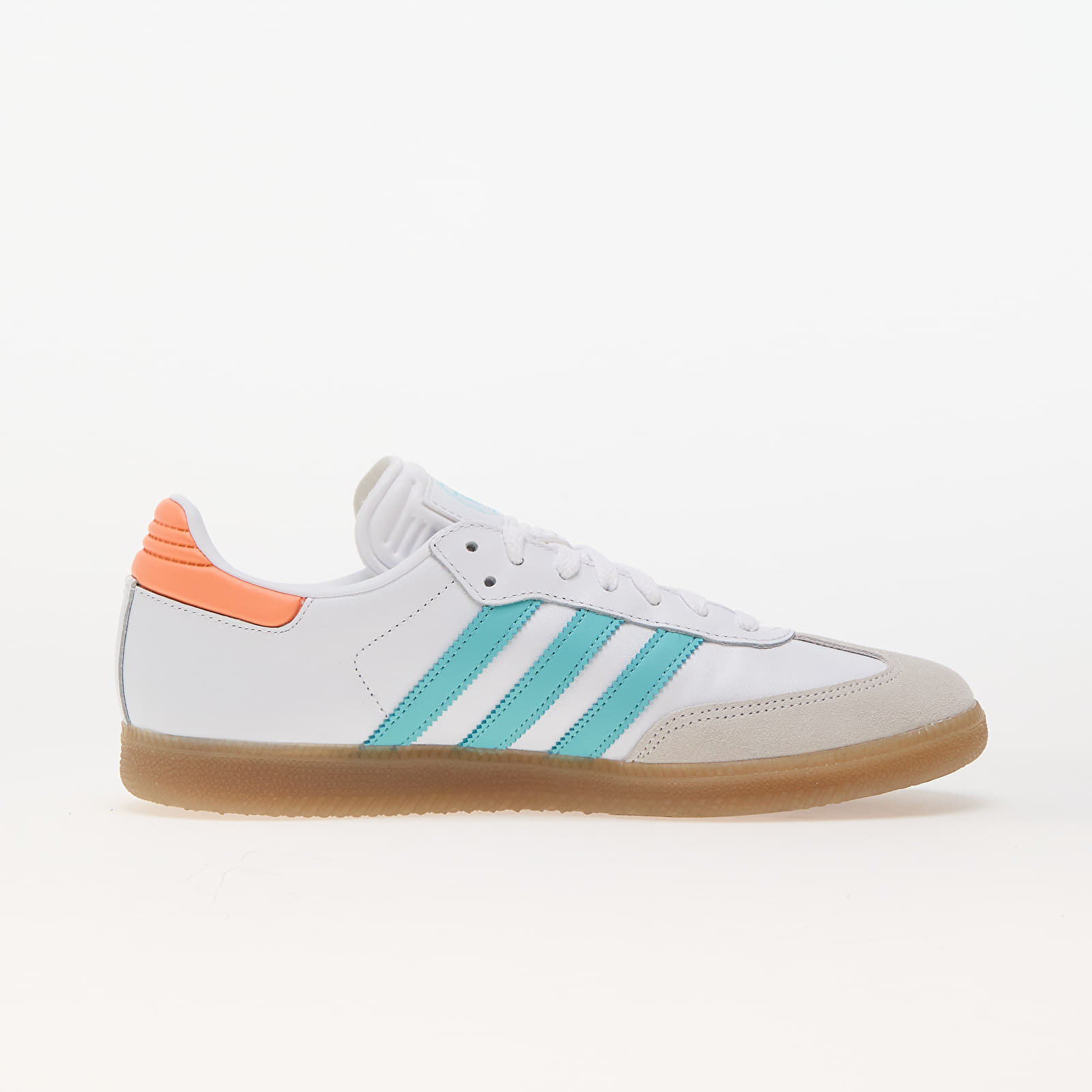 Férfi cipők adidas x Inter Miami Samba Ftw White/ Easy Mint/ Gum4