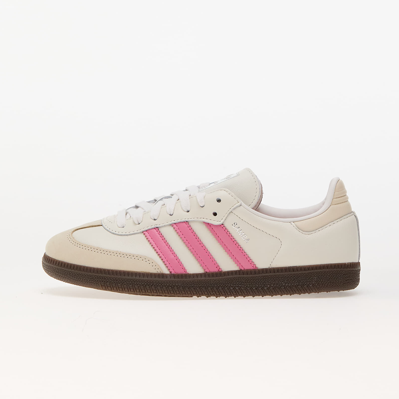 Adidas samba white pink best sale