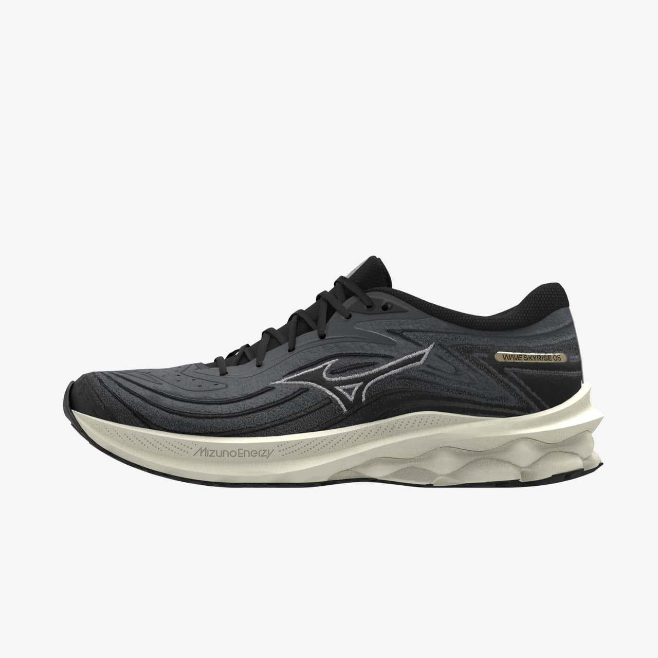 Shoes Mizuno Wave Skyrise 5 Iron Gate/ Nimbus Cloud/ Black