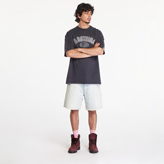 T-shirts A BATHING APE Garment Dye Rhinestone Logo Relaxed