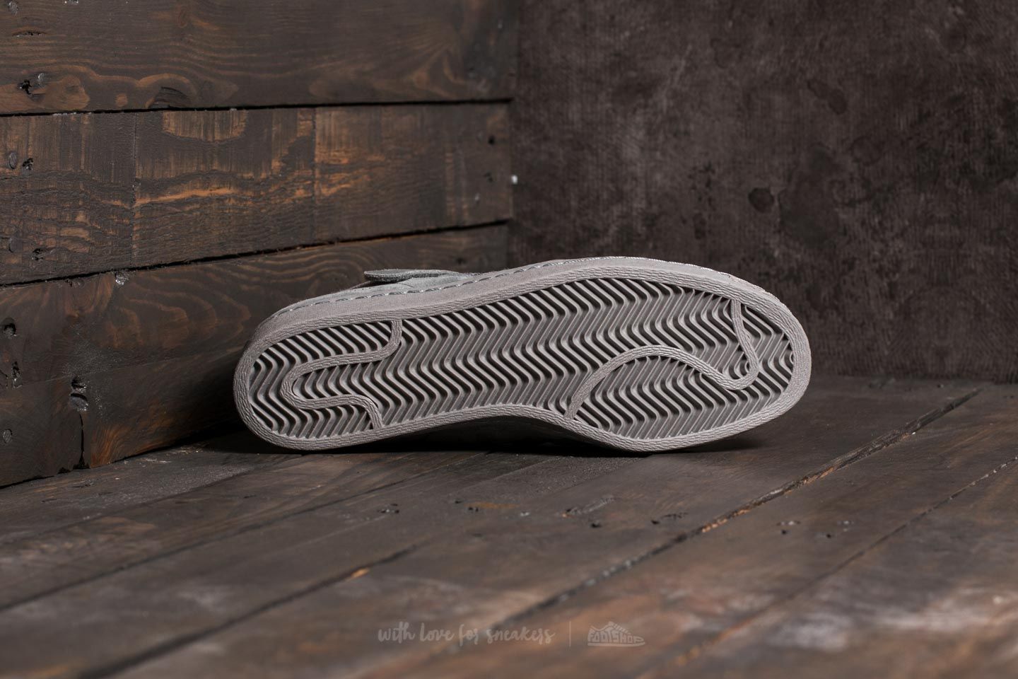 Scarpe uomo adidas Pro Shell 80s Grey Three Grey Five Grey Five Footshop