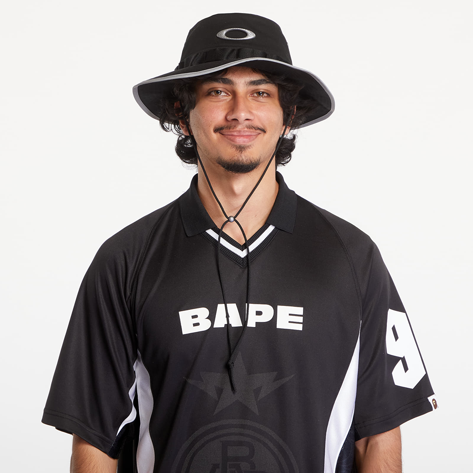 Koszulki A BATHING APE Multi Logo Relaxed Fit Soccer Jersey