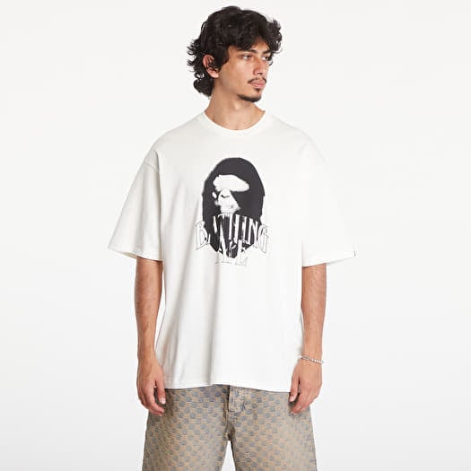 T-shirt A BATHING APE Spray Print Logo Relaxed Fit Short Sleeve Tee Ivory