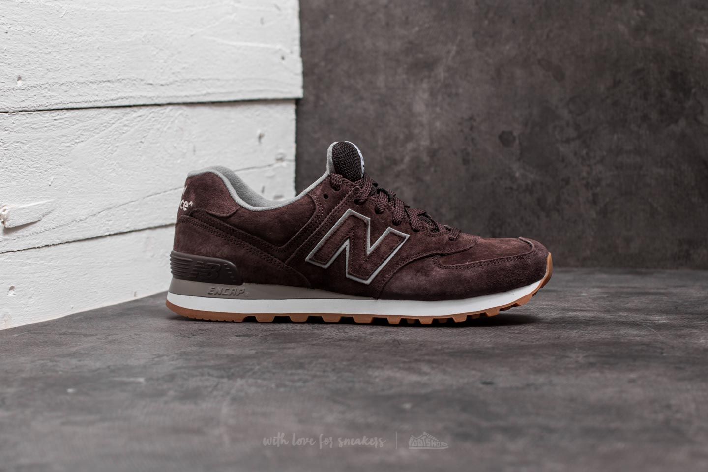 Scarpe uomo New Balance 574 Dark Green
