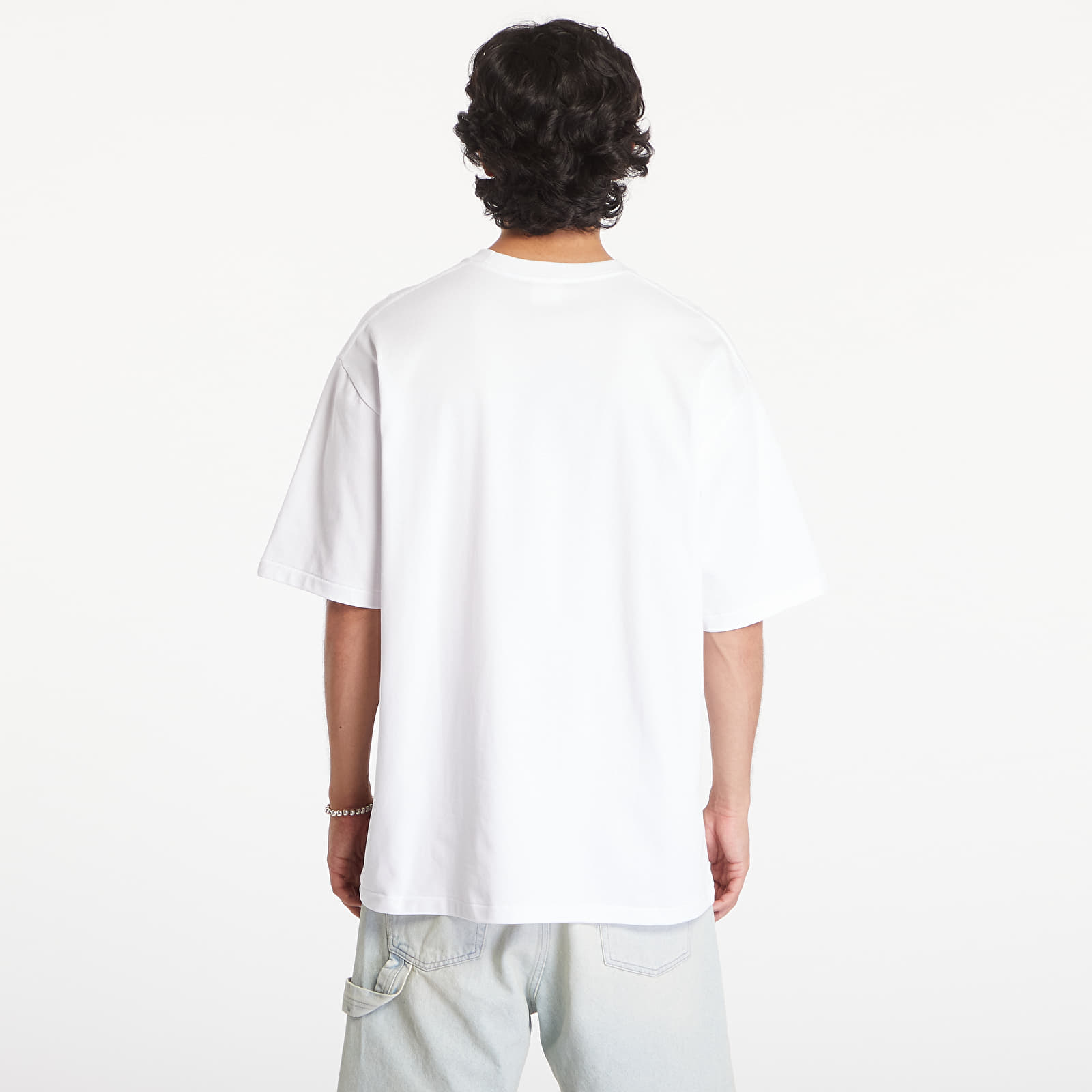 T-shirts A BATHING APE Heart Ape Head Relaxed Fit Short Sleeve Tee White