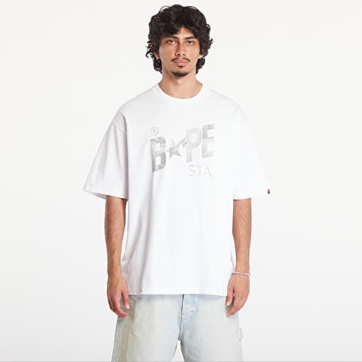 White camo bape shirt store