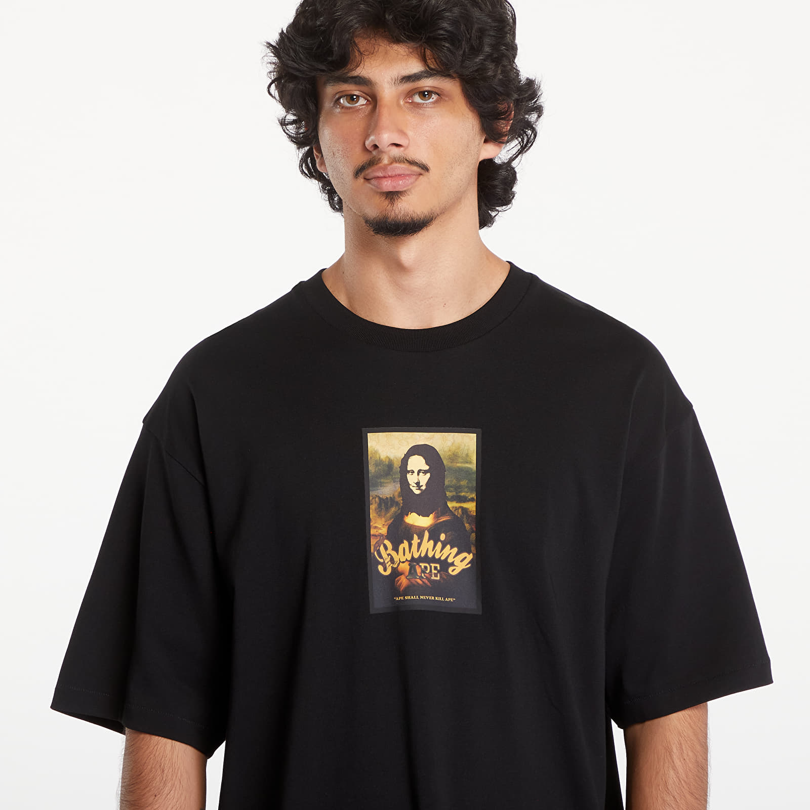 T-shirts A BATHING APE Art Print Relaxed Fit Short Sleeve