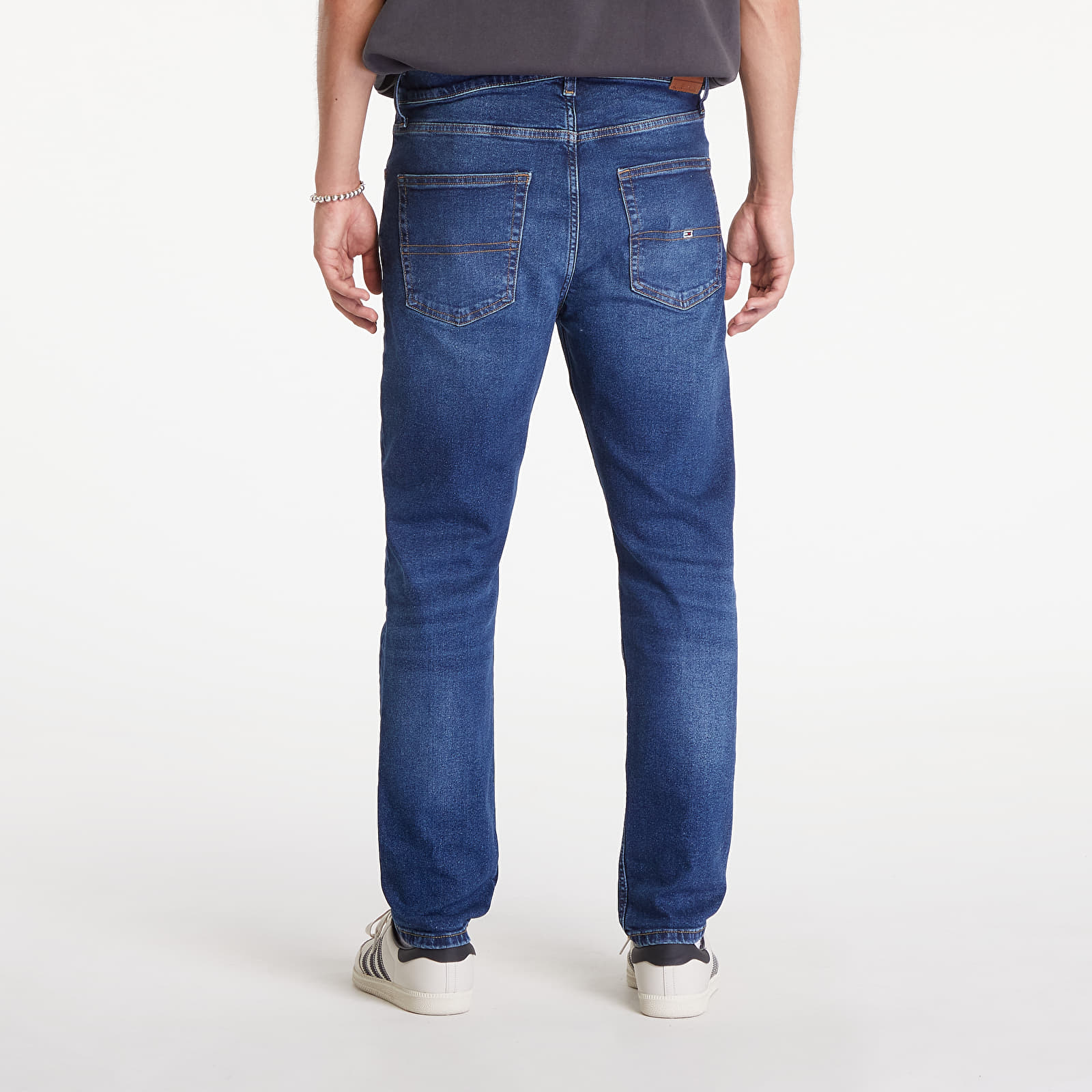 Дънки Tommy Jeans Dad Regular Tapered Jeans Denim Dark